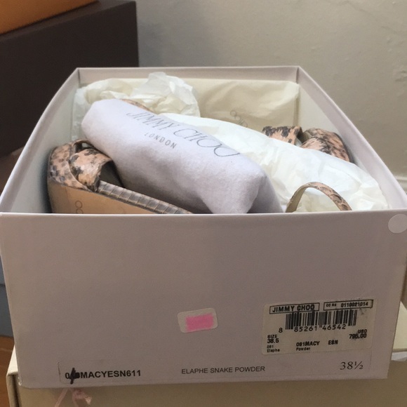 Python high heeled sandals - Picture 7 of 7